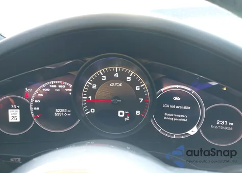 2022 Porsche Cayenne Coupe Gts z USA, uszkodzony, nr VIN WP1BG2AY9NDA55257